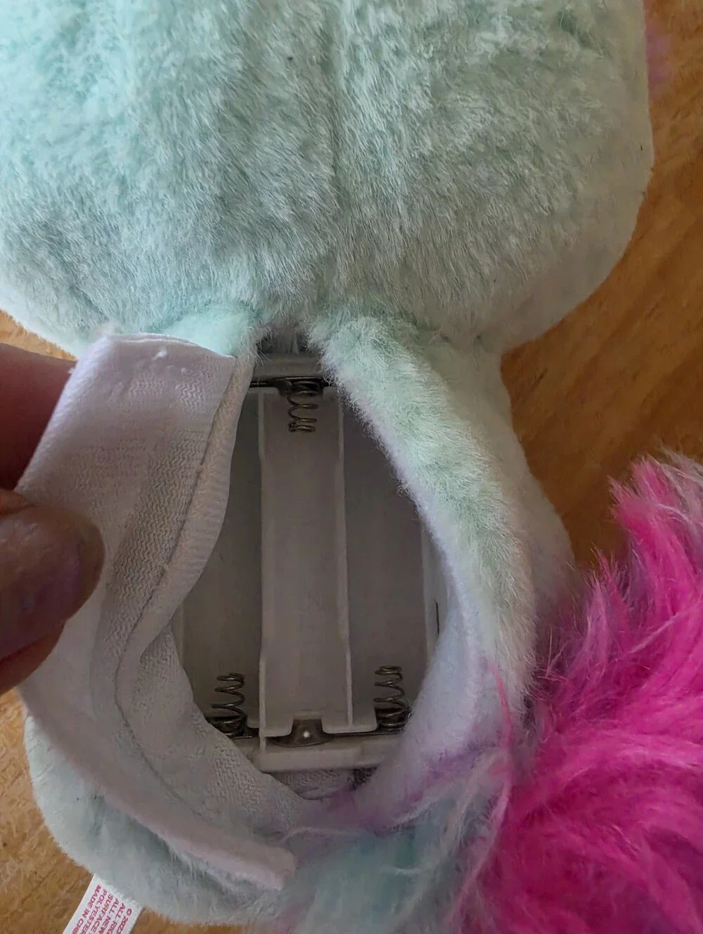 My Fuzzy Friends Magic Whispers Sky Plush Cat